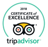 TripAdvisor Certificate of Excellence